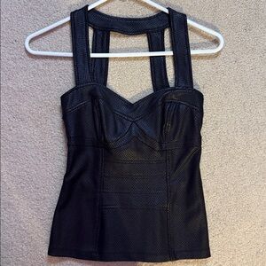 Black Sleeveless Top